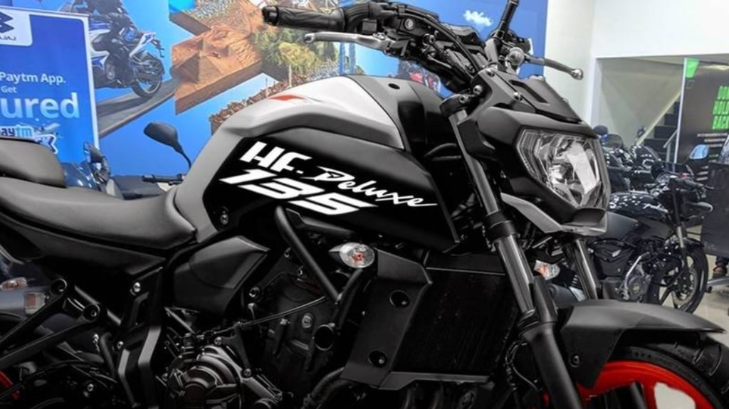 New Hero HF Deluxe Bike